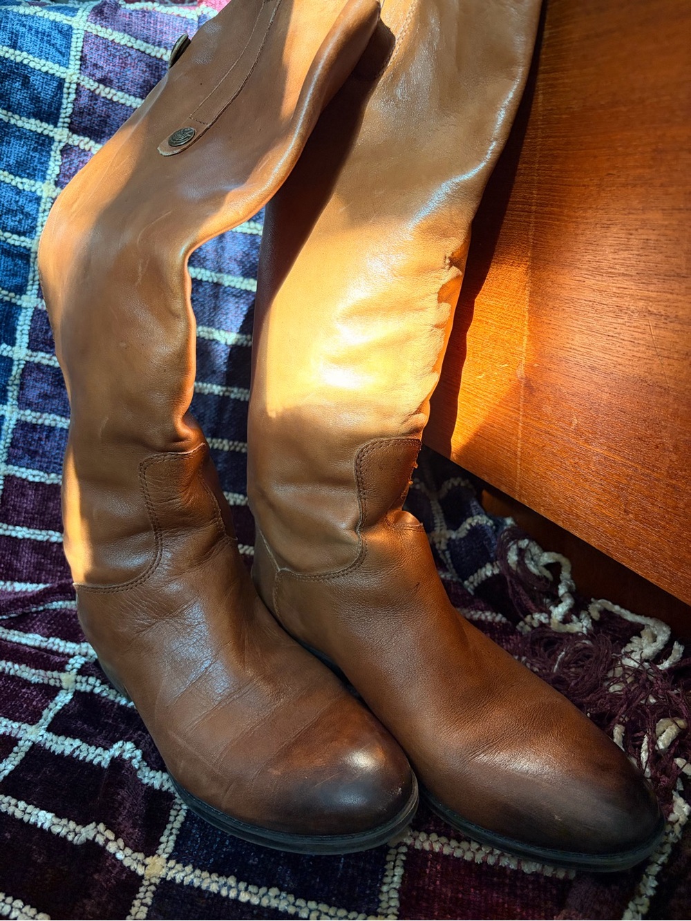 Sam Edelman Penny Riding Boots - Whiskey